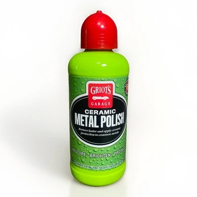 Griot's Garage Ceramic Metal Polish 16oz SiO2 Chrome Aluminum Stainless 10864 - Image 1 of 4