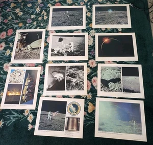 1969 NASA Apollo 12 Moon Landing Vintage Photo Prints, Set Of Twelve, 11x14 Inch - Picture 1 of 22