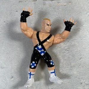 Ludvig Borga 1994 WWF Hasbro Action Figure Toy Vintage Series 11 Green Card - Picture 1 of 9