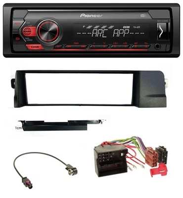 Pioneer DAB 1DIN MP3 AUX USB Autoradio für BMW 3er E46 Profiversion Quadlock - Bild 1 von 4