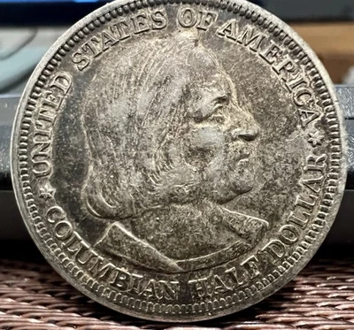 1893 Columbian Exposition Half Dollar 90% Silver First U.S. Commemorative Coin - Image 1 of 4