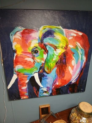 Pintura al óleo original Foto 1 de 2