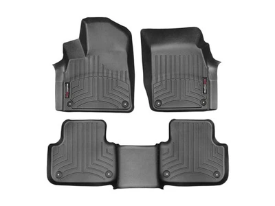 WeatherTech Floorliner для Audi Q7 2017-2019 годов выпуска - 1-й и 2-й ряд, черный - Изображение 1 из 4
