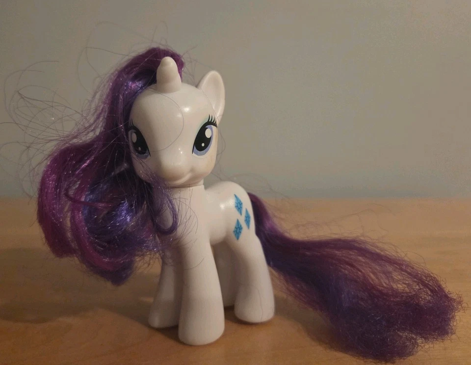 MLP FIM: Figura de juguete de pony suelto cepillable RAREZA 3" G4 Foto 1 de 4