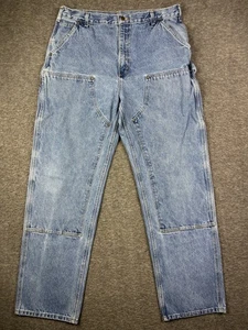 Carhartt B73 DST Jeans Mens 38x36 Double Knee Carpenter Workwear Pants Denim - Picture 1 of 7