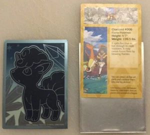 POKEMON BATTLE STYLES VULPIX BLUE CARD SLEEVES 10 PACK TOP LOADER - Picture 1 of 1