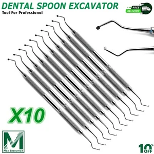 Dental Spoon Excavator Caries Remover Enamel Tooth Decaying Dentin Carious Tools - Picture 1 of 5