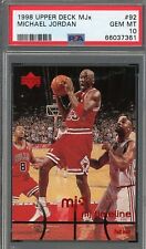 Michael Jordan 1998 Upper Deck MJx Basketball Card #92 Graded PSA 10