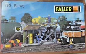 Faller B-145 H0 Bausatz mit Anleitung Diesellok-Tankstelle Neu in OVP - Bild 1 von 2