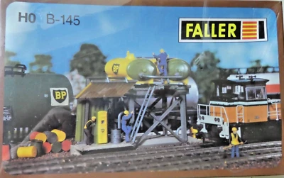 FALLER B-145 H0 Kit Avec Manuel Diesellok-Tankstelle Neuf Emballage D'Origine - Photo 1/2