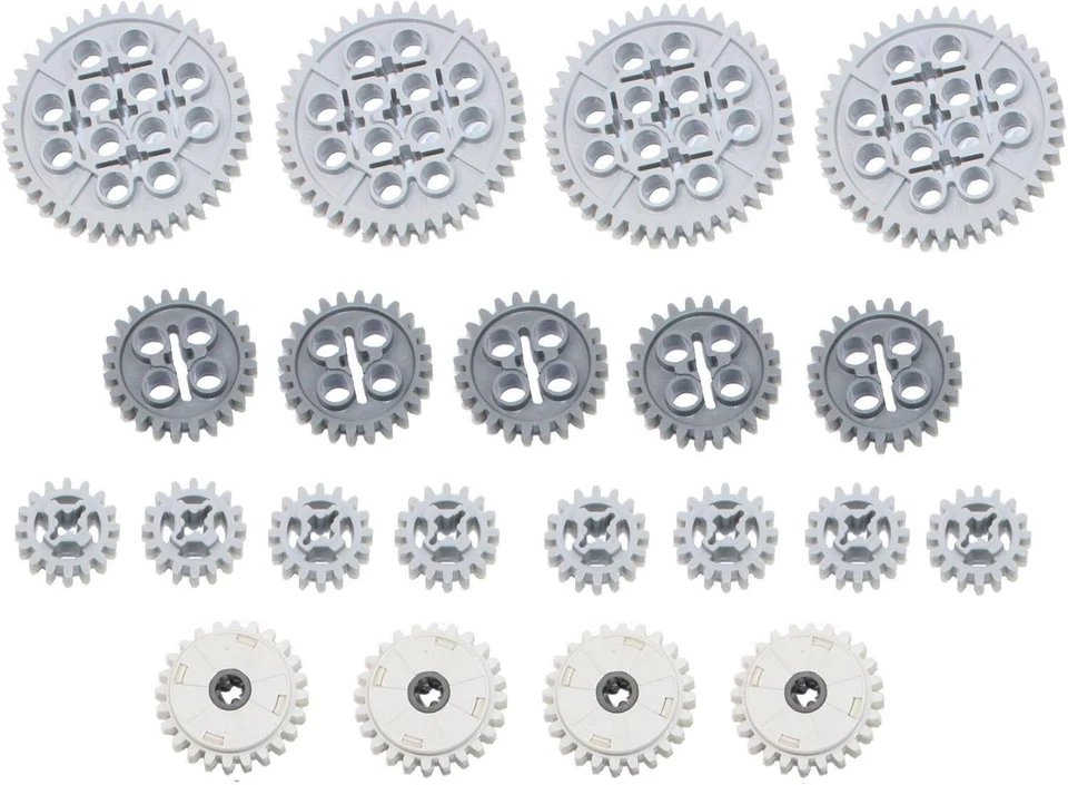 ☀️ LEGO 21pc Technic 16 24 40 tooth gear CLUTCH set (Mindstorms nxt robot EV3 lo - Image 1 of 1