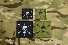4 Piece Special Forces Woven Patch Set SFARTAETC Nous Defions CIF Green Beret