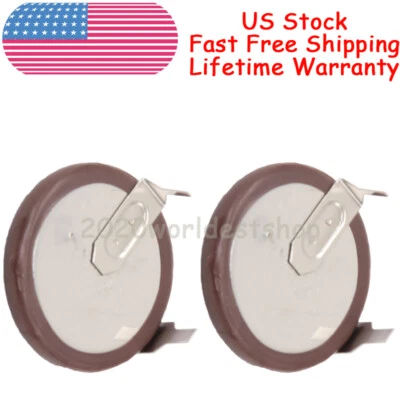 1 par de baterías recargables para llavero remoto. VL2020 para BMW - 90 grados Foto 1 de 4