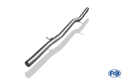 Fox Sportauspuff Tubo di Ricambio Silenziatore per Audi A3 Tipo 8L Quattro Inox - Immagine 1 di 4