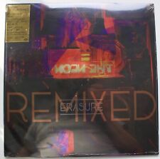 Erasure The Neon Remixed Limited 2LP Vinyl Amber Orange Yellow Glow NEW SEALED