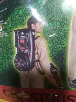Ghostbusters Halloween Costume Men One size  Reg Jumpsuit with  proton backpack - Image 1 of 4