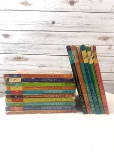 1961 The Golden Treasury Of Knowledge Volumes 1-16 Complete Margaret Bevans VTG - Picture 1 of 7
