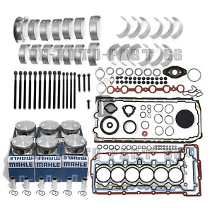 Engine Overhaul Repair Kit 10.7:1 For BMW 128i 330i E90 E60 E83 E84 E89 N52 3.0L - Picture 1 of 10