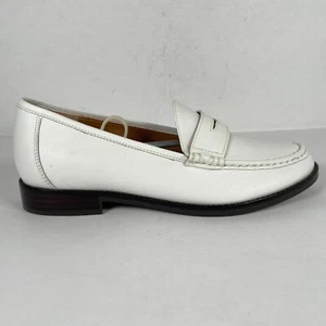 Vionic Waverly Penny Loafers Womens Size 8 White Leather Slip On Comfort Shoes - Picture 1 of 10