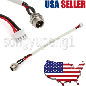 3 Pin Self Balancing Hoverboard Charging Port Power Button Repair Parts USA - Picture 1 of 8