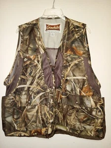 Gamehide Hunting Vented Vest Adult Sz M Advantage Max 4 HD Camo Multi-Pockets - Picture 1 of 4