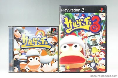 Ape Escape 1 (PS1) & Ape Escape 3 (PS2) [Japanese NTSC-J] PlayStation 2 SONY - Image 1 of 4