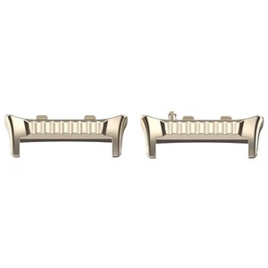 Für Huawei Watch D2 2x Edelstahl Band Verbindungsstück Adapter Zubehör Beige - Zdjęcie 1 z 5