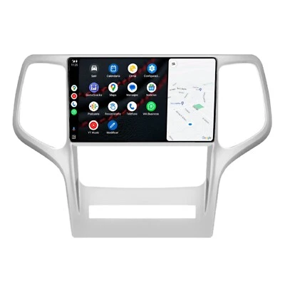 Autoradio Android per Jeep Grand Cherokee -Octacore 4GB 64GB -Carplay Telecamera - Immagine 1 di 4