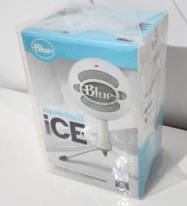 Blue Snowball iCE USB-Mikrofon für Aufnahme & Streaming auf PC & Mac - Weiß - Bild 1 von 6