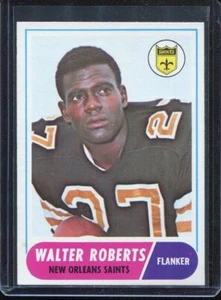 1968 Topps Football # 56 Walter Roberts (NM-MT) Near Mint to Mint - Picture 1 of 2