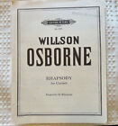 Rhapsodie für Klarinette (in Bb) von Willson Osborne