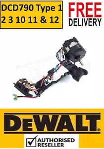Original Dewalt Motor & Schalter SA NA123144 für DCD790 Typ 1 2 3 10 11 & 12 Bohrmaschine - Bild 1 von 1
