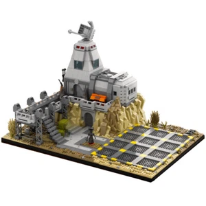 Emipre Base on Tatooine Model Building Toys Set 1927 Pieces MOC Build Gift - Picture 1 of 4