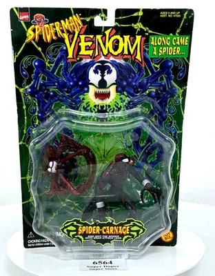 Spider-Man - Venom - SPIDER-CARNAGE - Along Came A Spider - ToyBiz - 1997 - Image 1 of 4