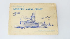 John Player Modern Naval Craft Full Set 50 Cards Cigarette Card Album - Picture 1 of 10