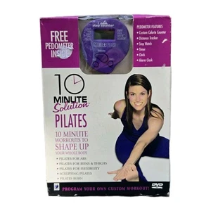 10 MINUTE Solution PILATES DVD Set w/ Free Pedometer - Picture 1 of 3