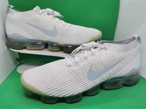Nike Air Vapormax Flyknit 3 One of One Mens Size 14 White Sneakers CW5643-100 - Picture 1 of 24