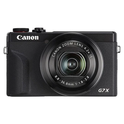 Canon PowerShot G7 X Mark III 20.2MP 4K Digital Camera 4.2x Optical Zoom Black - Image 1 of 4