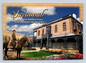 The Green-Meldrim House Gen. Sherman Headquarters Georgia Postcard Unposted - Picture 1 of 2