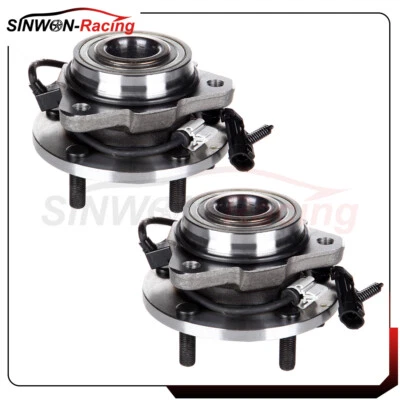 For Chevrolet Blazer GMC Jimmy 98-2004 Front Wheel Bearing Hub Assembly 2WD 2PCS - Image 1 of 4
