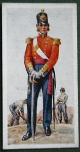 ROYAL MARINES LIGHT INFANTRY circa 1755 Crimean War Vintage 1930's Card - Picture 1 of 2