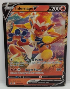 Infernape V SWSH252 SWSH: Sword & Shield Promo Cards Holo LP Pokemon - Picture 1 of 2