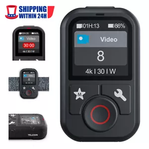 Bluetooth Wireless Remote Controller For GoPro Hero 13 12/11/10/9 Max Camera 60M - Picture 1 of 13