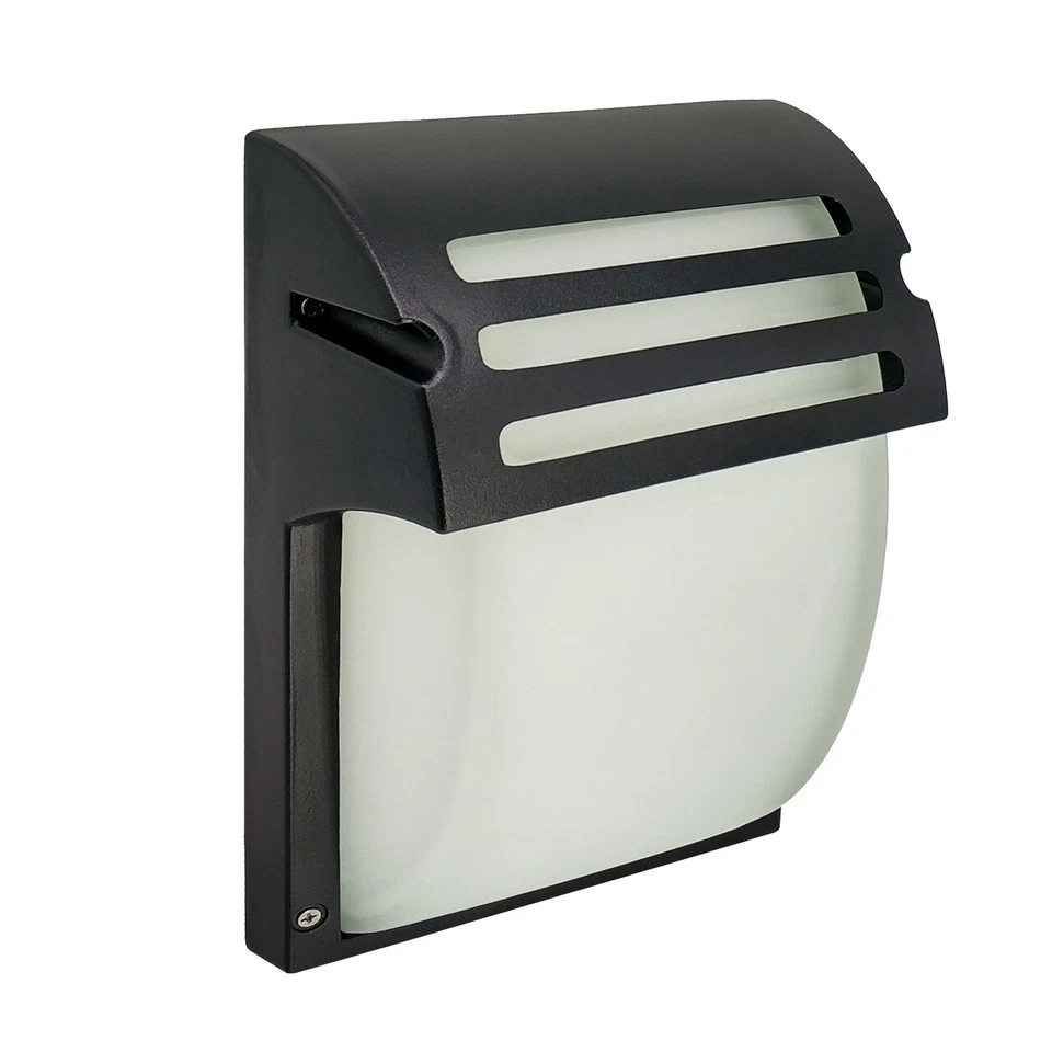 Außenleuchte Wandlampe Wandleuchte Gartenlampe Schwarz E27 max 40W 230V IP44 EDO - Bild 1 von 1