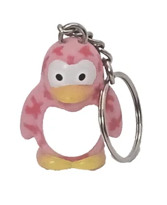 Llavero de pingüino camuflado rosa Papa's Penguin - Imagen 1 de 3