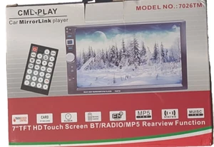 7 Zoll 2 DIN TFT Auto MP5 Player HD Bluetooth Touchscreen Stereo Radio Android/iOS - Bild 1 von 5