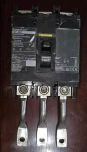 Square D QDL32200 200A 3-Pole 3 Phase Circuit Breaker - Black - Used - Picture 1 of 4