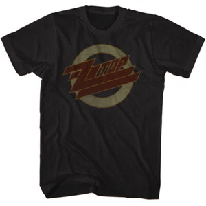 ZZ Top Band Logotipo Descolorido Para Hombre Camiseta Banda de Música Rock Merch - Imagen 1 de 5