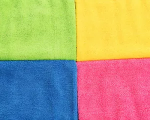 Microfiber Cleaning Cloth Towel Absorbent No Scratch Detailing Rags -Packs of 12 - Picture 1 of 6