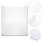  Display Stand Acrylic Clear Magazine File Holder Shelves for Books